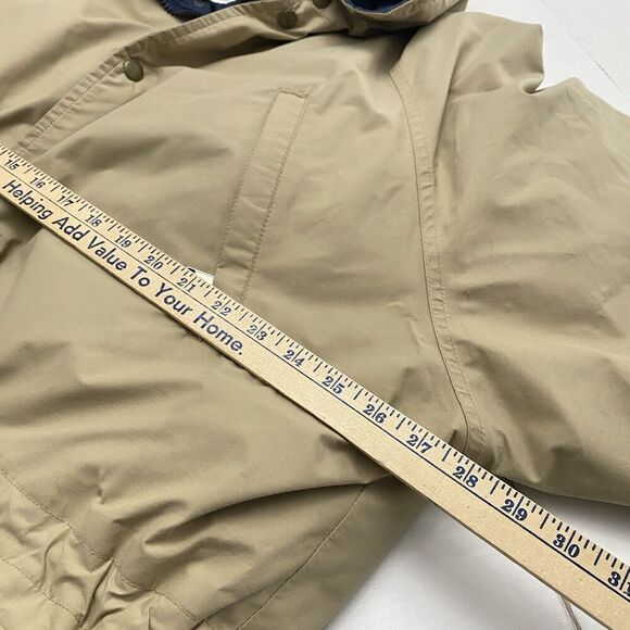 LL Bean Goose Down Gore-Tex Warden's Parka Outdoors Coat Men's Large Workwear - Picture 7 of 16
